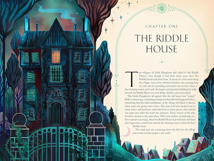 Scholastic-Goblet-of-Fire-Illustration-Riddle-House