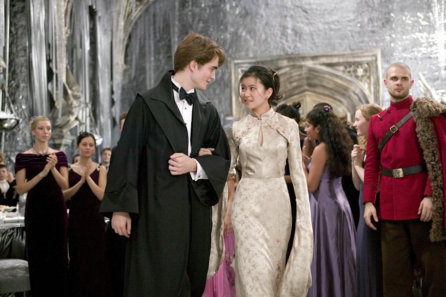 Cedric and Cho at the Yule Ball